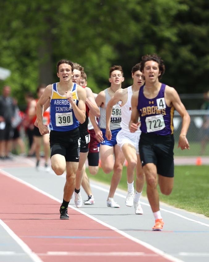Class AA Boys Track and Field Leaders - Aberdeen Central's Josh Martin holding steady among loaded distance field